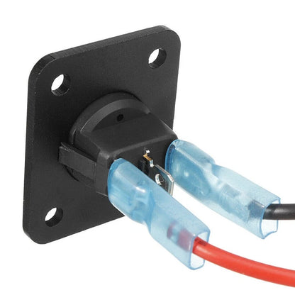 Blue LED 12V Toggle Rocker Switch Panel for Car, Boat, RV, Truck (All Years)