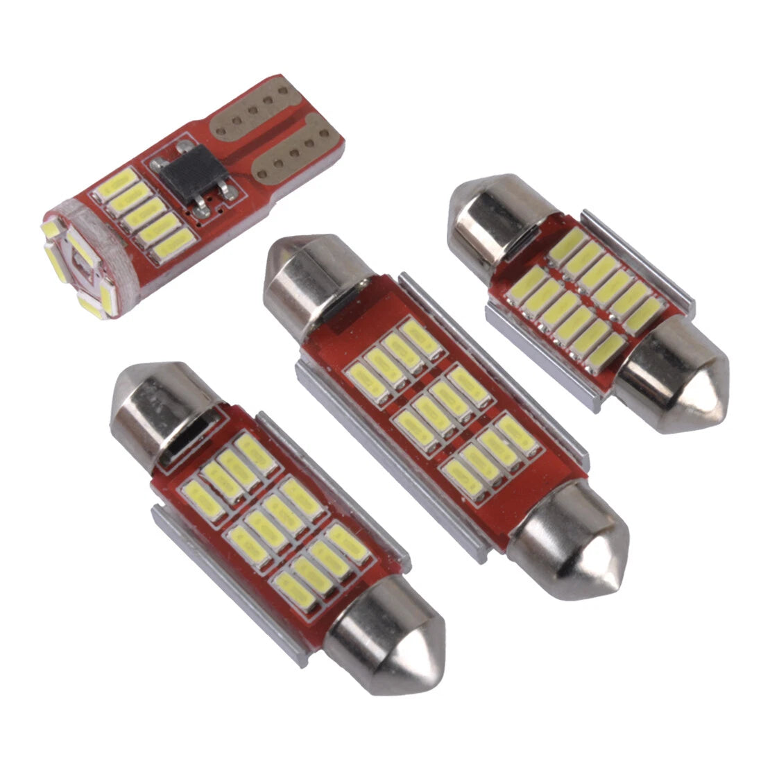 LED Interior Dome Map Light Kit for Toyota Fortuner MK1 MK2 (2005-2022)