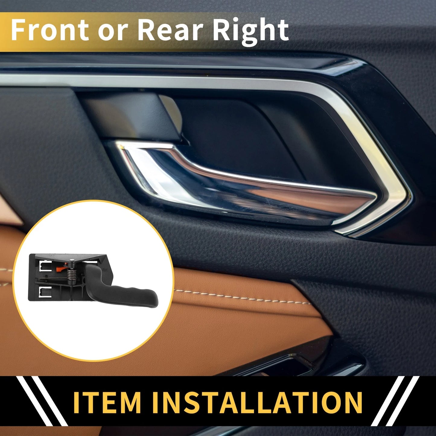Right Interior Door Handle for Chevrolet Silverado 2500
