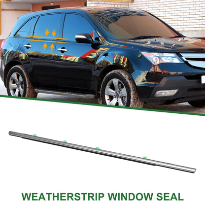 1x Rear Right Weatherstrip Window Seal for Acura MDX (2014-2020)