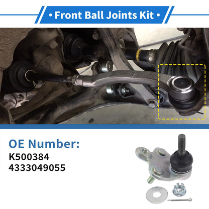 Front Lower Ball Joints for Toyota Prius (2004-2009)