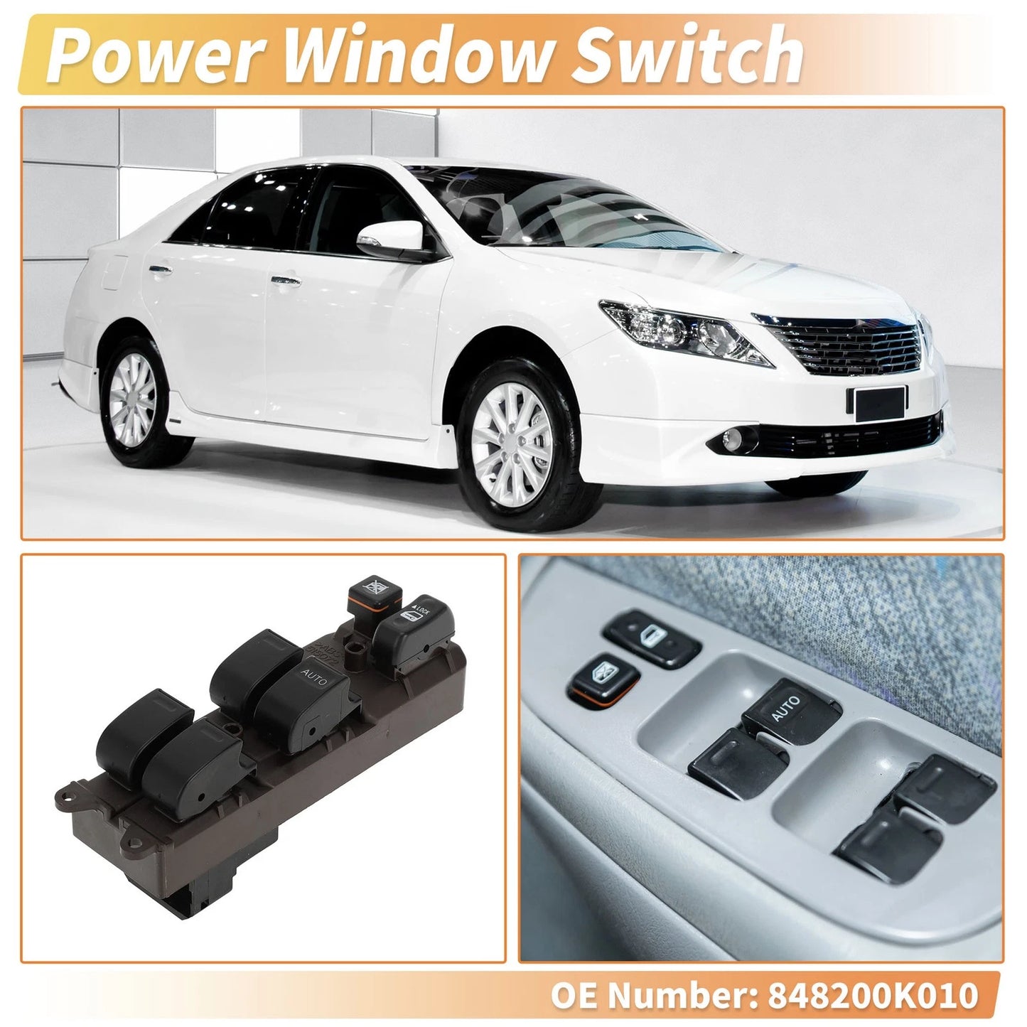Power Window Switch for Toyota Camry (2007-2011)