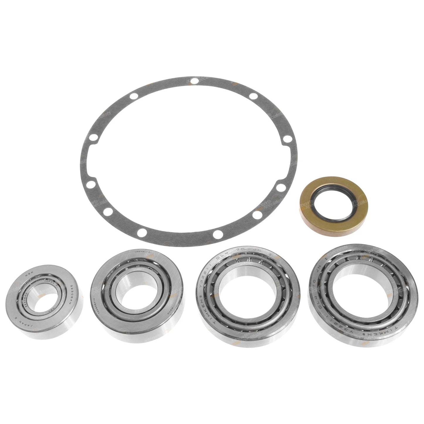Rear Diff Bearing & Seal Kit for Patrol GQ GU w/ Leaf Springs & H260 Diff