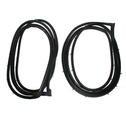 Front Door Weatherstrip Set for Suzuki Vitara Sidekick Sport 1991-1998