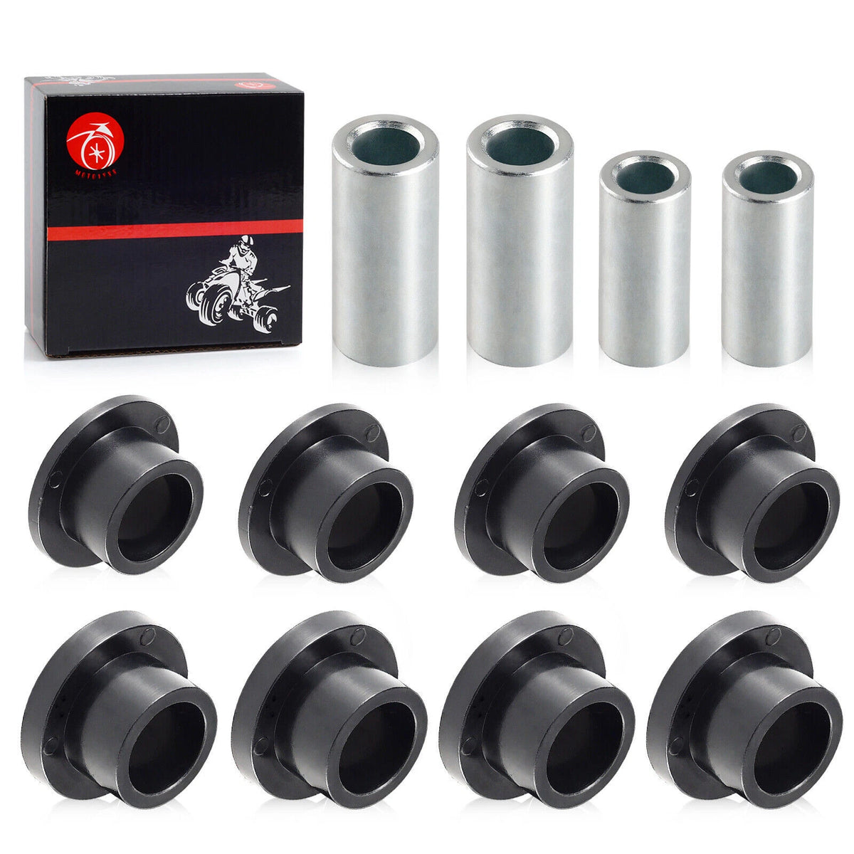 Front Shock Bushing Sleeve Kit for Polaris RZR 800 / RZR 570 (2008–2022)