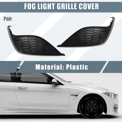 1 Pair Fog Light Grille Cover Trim for Toyota Camry SE XSE (2018–2023)