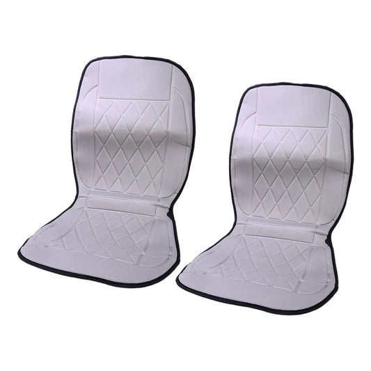 2 x Heated Seat Pads for Universal Cars - 12V Heating Mats