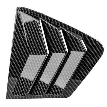 Carbon Fiber Rear Side Window Louvers for Honda Civic (2012-2015)