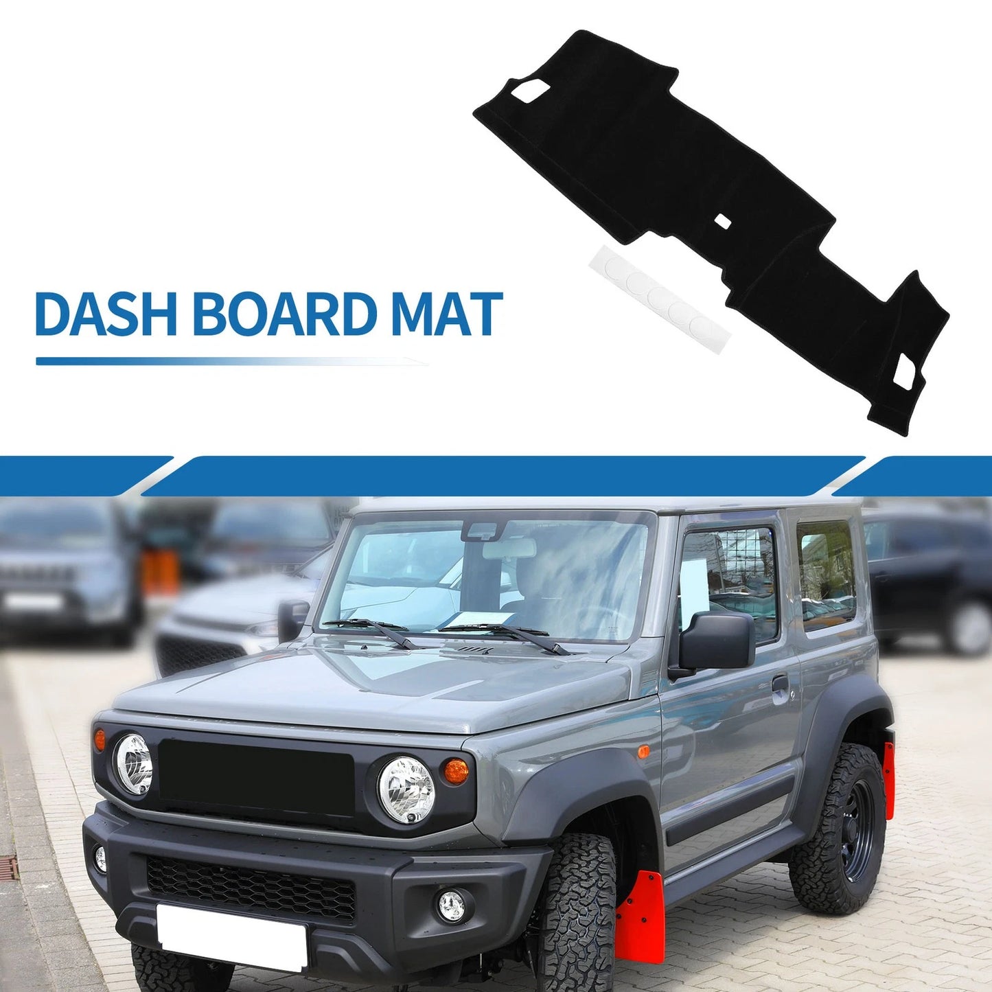 Dashboard Cover Mat for Honda CRV 2023-2024 Sun Protector Pad Black