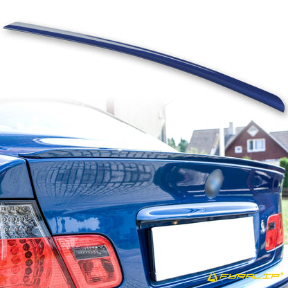 276 Blue Boot Lip Spoiler for BMW 3 Series E46 Coupe & M3 (2000-2006)