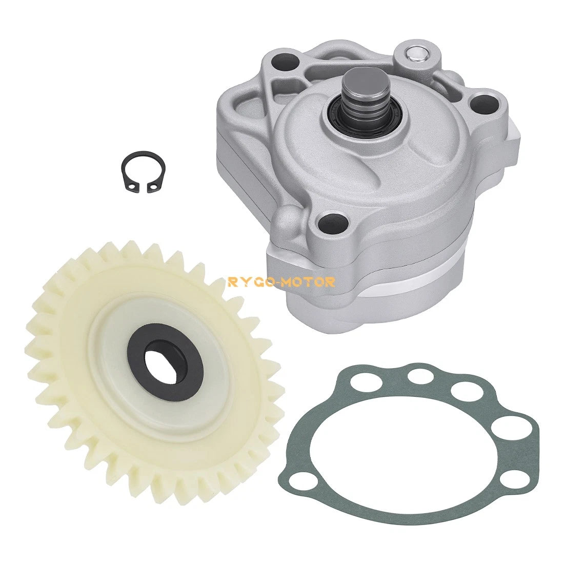 Oil Pump & Drive Gear w/ Gasket for Yamaha Raptor 660R (2001–2005)