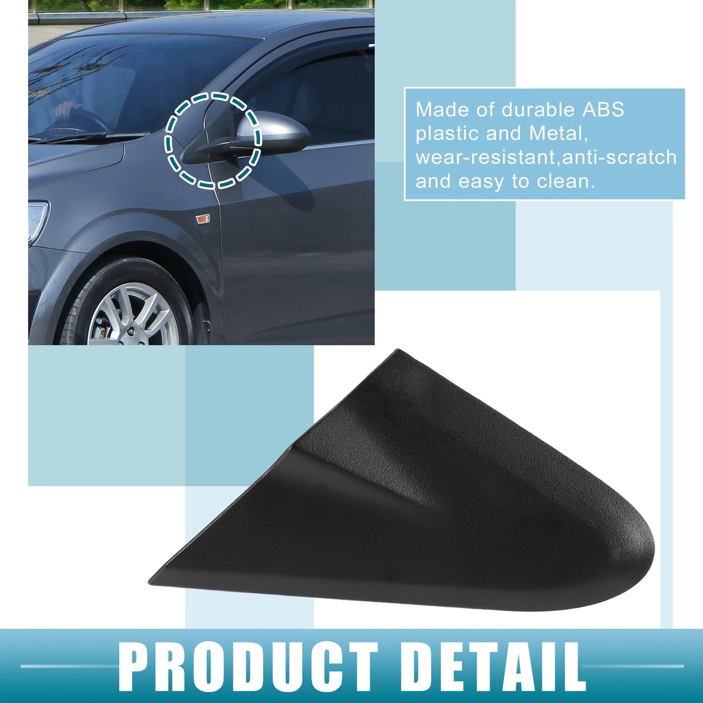 Left Mirror Triangle Fender Cover for Chevrolet Sonic (2012-2020)