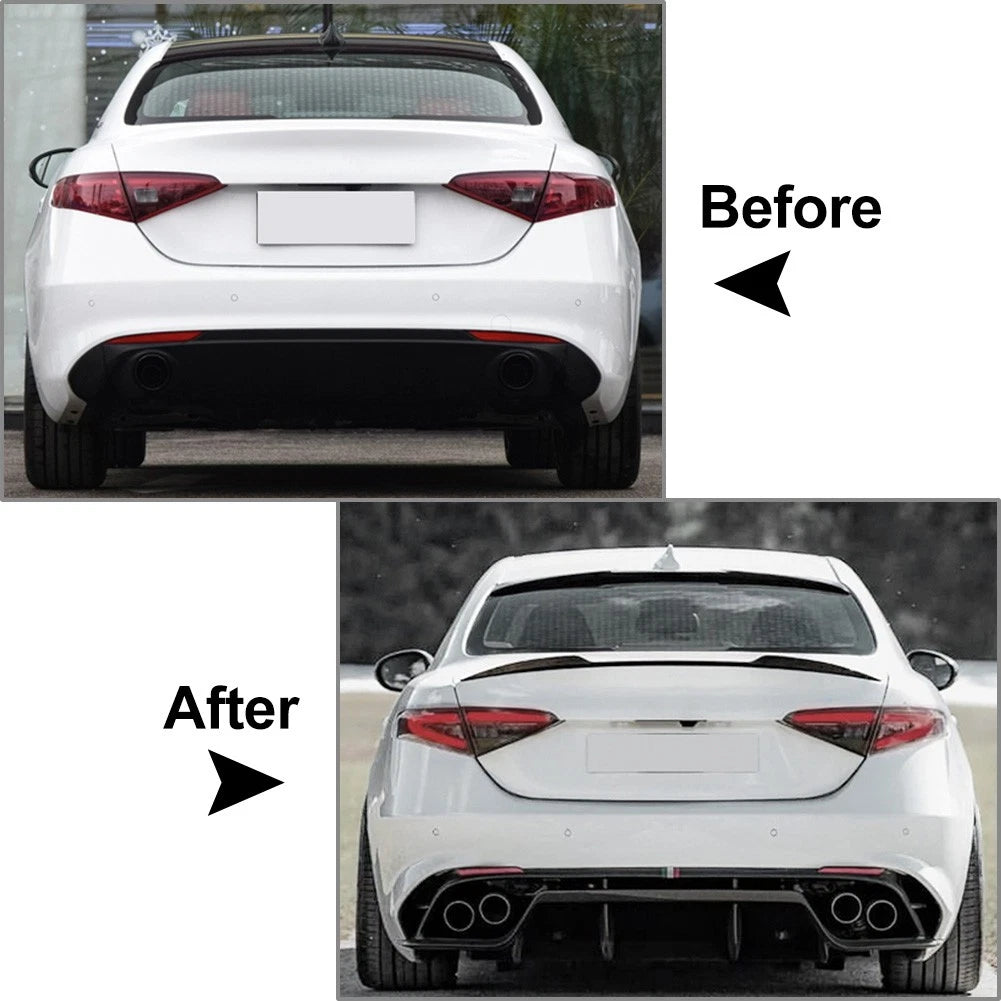 Rear Trunk Spoiler Wing for Alfa Romeo Giulia (2015-2023)