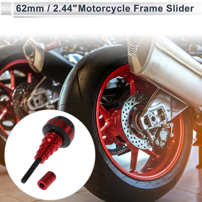 Slider Frame / 20mm Aluminum Alloy Plastic / Red for Motorcycle