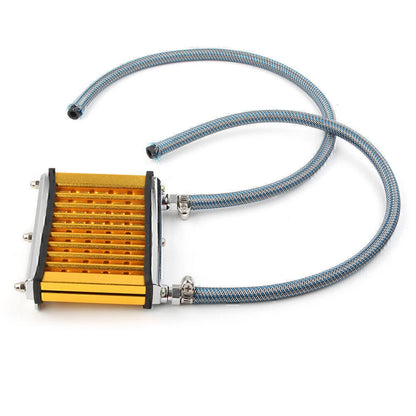 Oil Cooler Radiator for 125cc 140cc 150cc Dirt Pit Bike ATV Yellow