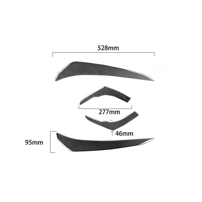 Headlight Eyebrow Eyelid Covers for Toyota 4Runner (2010-2023) 2 x