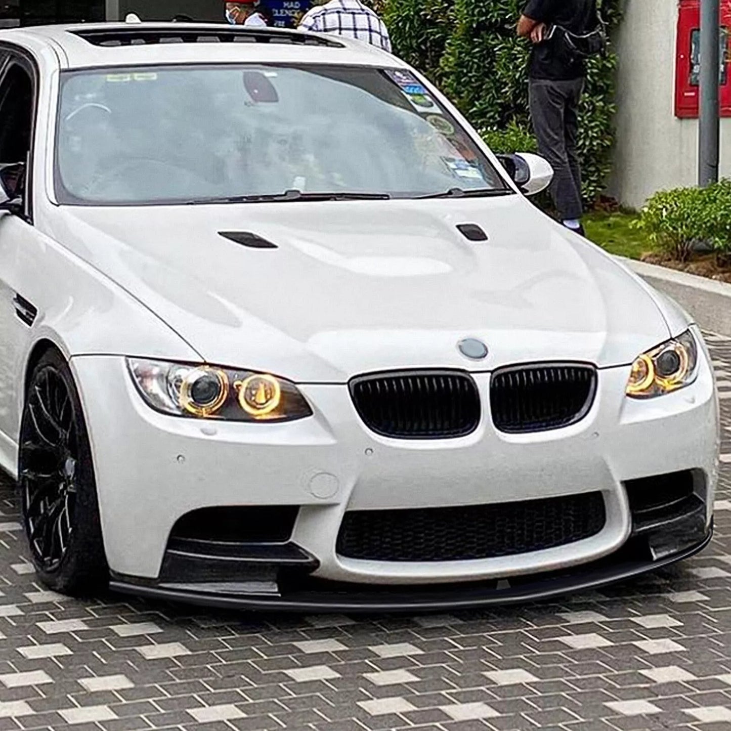 Front Bumper Spoiler Lip for BMW E90 E91 E92 E93 M3 (2006-2013)