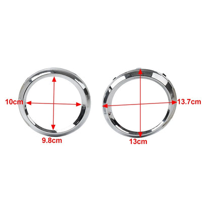 Left Fog Light Bezel Cover Chrome Trim Ring for Toyota Sienna (2011-2017)