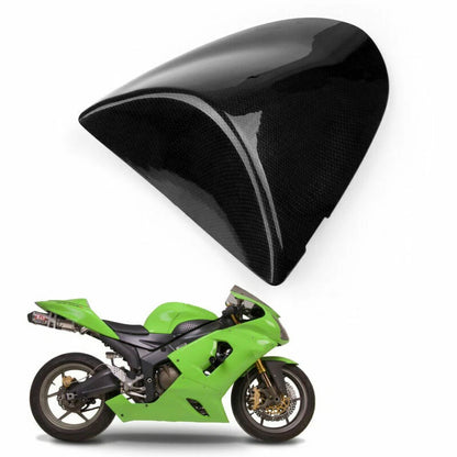 Pillion Seat Cover for Kawasaki ZX6R 2005-2006 Carbon (2005-2006)