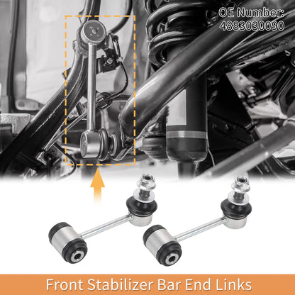2 x Front Stabilizer Sway Bar Links for Lexus IS250 GS300 IS350 (2006-2013)