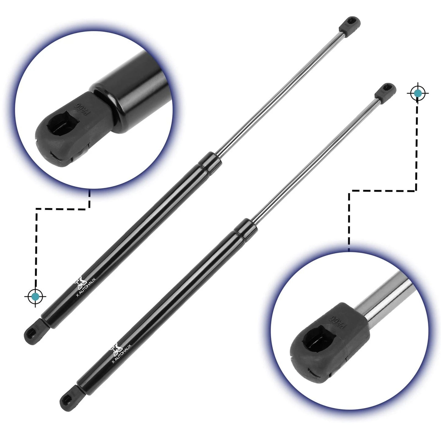 Rear Trunk Lift Supports for Hyundai Tiburon (2003-2008)