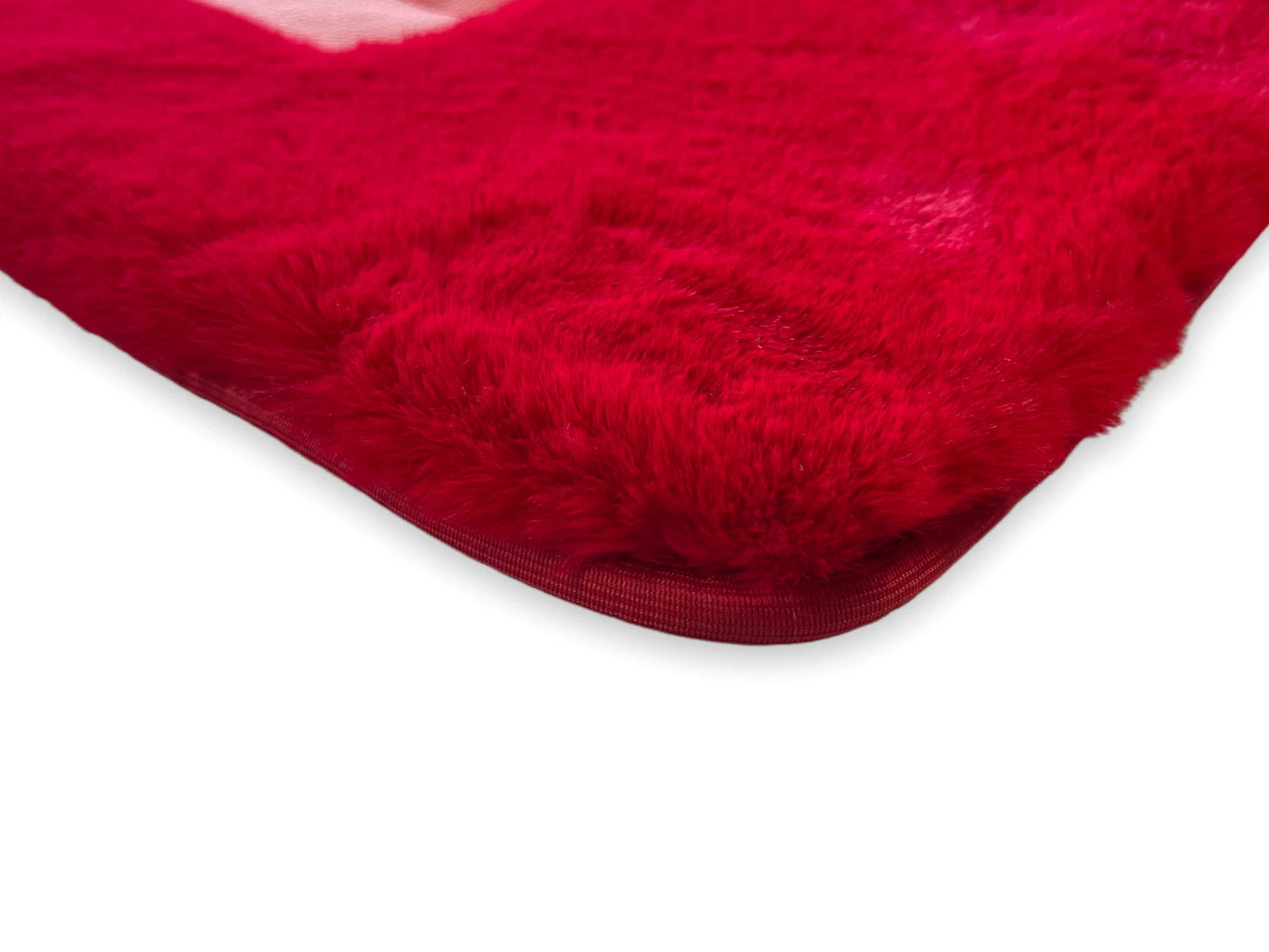 Red Sheepskin Floor Mats for Rolls Royce Dawn (2016-2019)