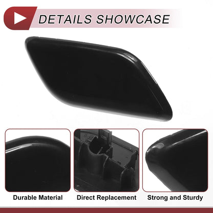 Washer Nozzle Cover for Subaru Outback 2010-2018 Black
