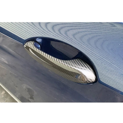 Gloss Carbon Fiber Door Handle Covers for BMW G20 X3 X4 X5 X7 M5 F90 (2019-2023)