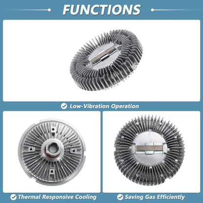 Cooling Fan Clutch for BMW 745i V8 4.4L Sedan (2002-2005)