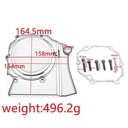Black Side Engine Decorative Cover Kit for YAMAHA Vmax 1200 (1985-2007)