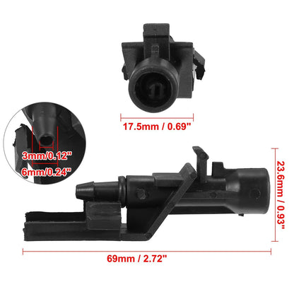 4 x Car Windshield Washer Nozzle Jet Spray for Honda (2016-2023)