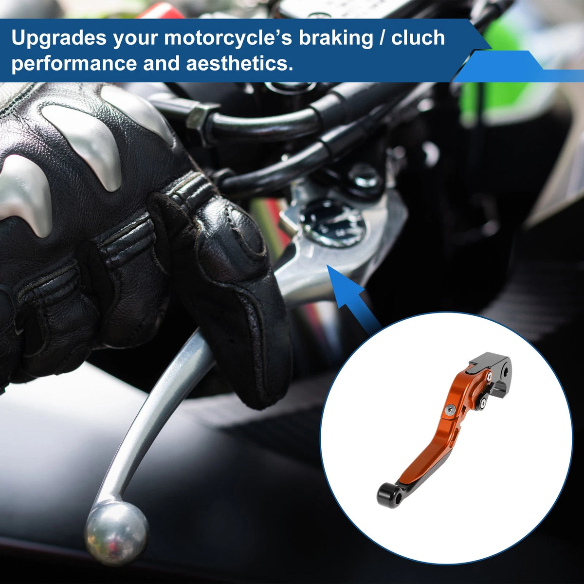 Adjustable Short Long Brake Clutch Lever for Kawasaki ZX14R (2012–2020)