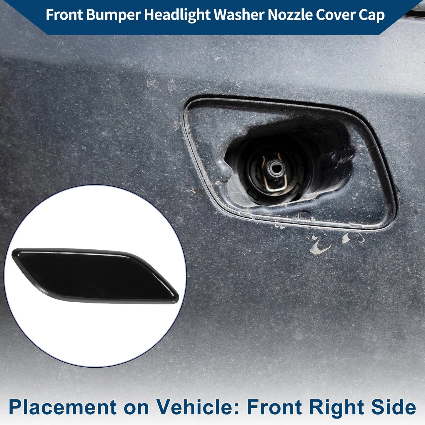 Front Right Washer Nozzle Cover for Honda Accord VIII (2008-2010)