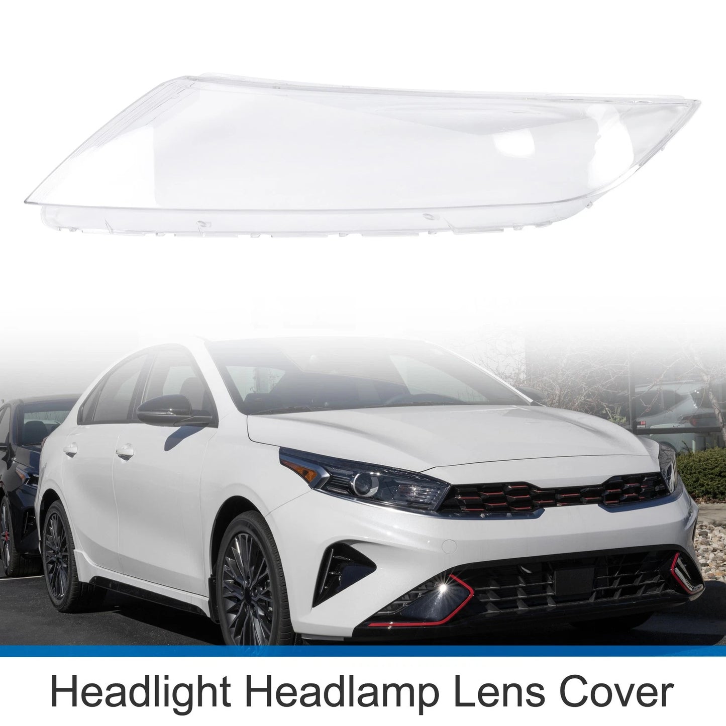 1 x Front Left Headlight Lens Cover for Kia Optima (2011-2013)
