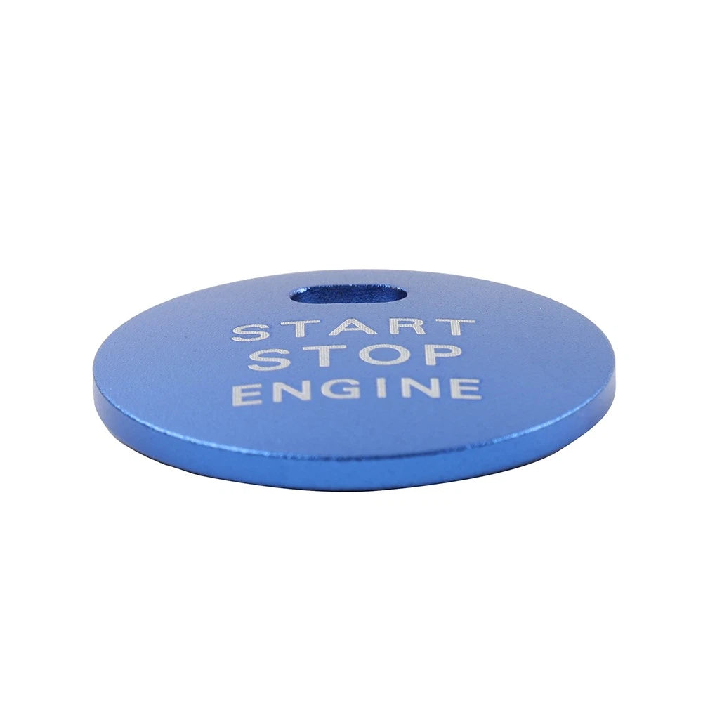 Blue Engine Start Push Button Cover Trim for Mazda 3, 6, CX-5 (2014-2023)