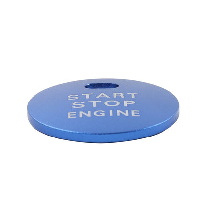 Blue Engine Start Push Button Cover Trim for Mazda 3, 6, CX-5 (2014-2023)