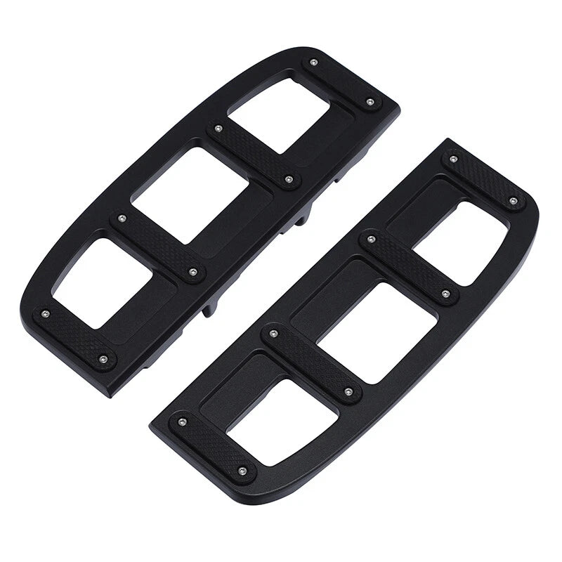 Matte Black Rider Driver Footboard for Harley Fat Boy Heritage Classic (18-24)