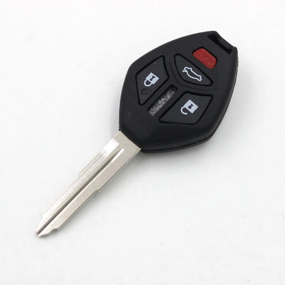 Replacement 4 Buttons Remote Key Fob Case Uncut Blade fit For Mitsubishi 07-13