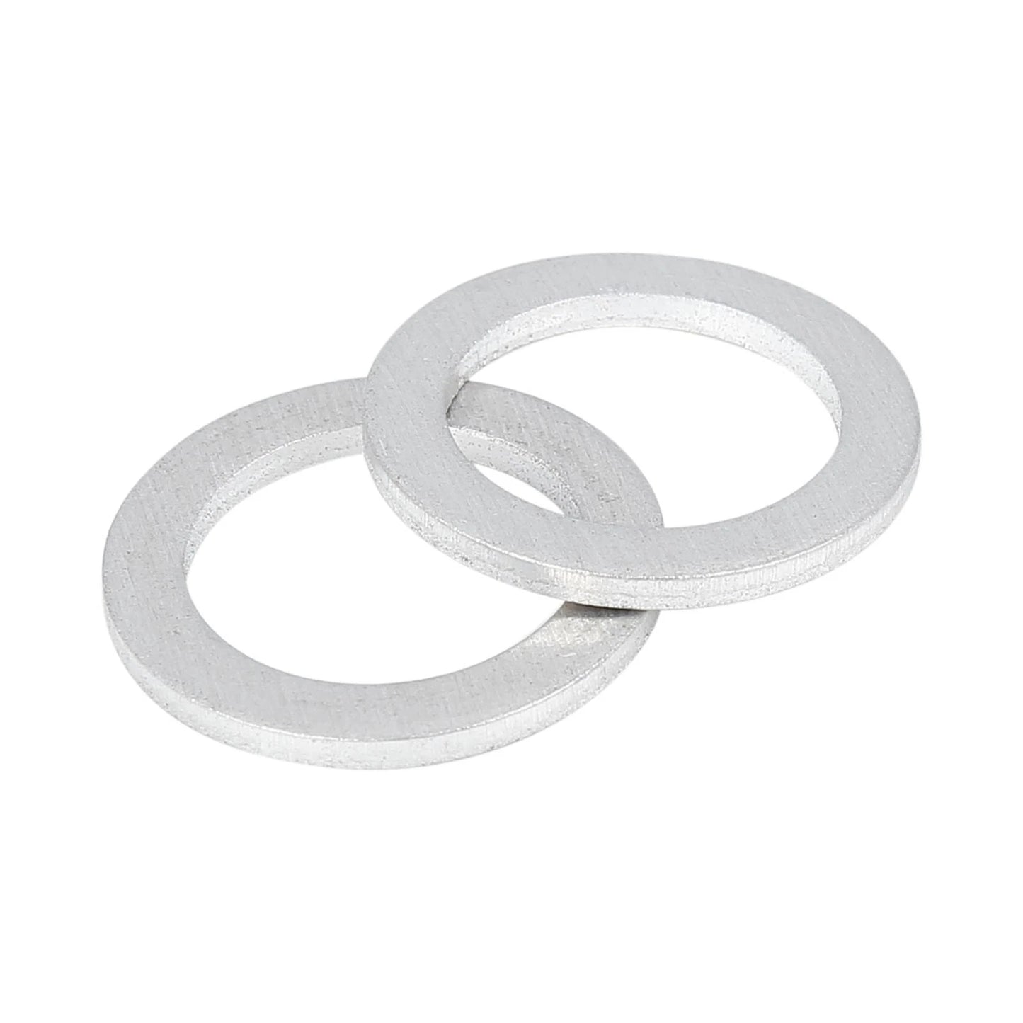 12 x M18 Silver Tone Oil Drain Plug Gaskets for Honda (90471-PX4-000)