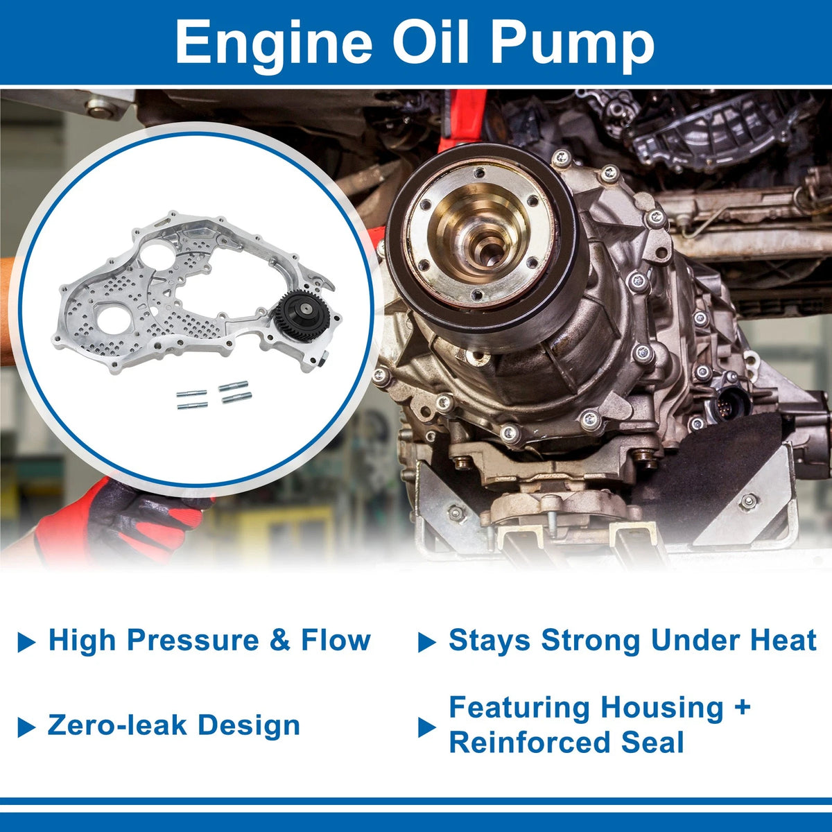 Engine Oil Pump for Toyota Coaster HDB50/HDB51 (1995-1999)