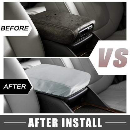 Gray Center Console Armrest Cover for Nissan Altima (2007-2012)