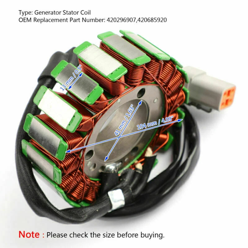 Stator Alternator for Can-Am Outlander Renegade 400-1000 (2006-2023)