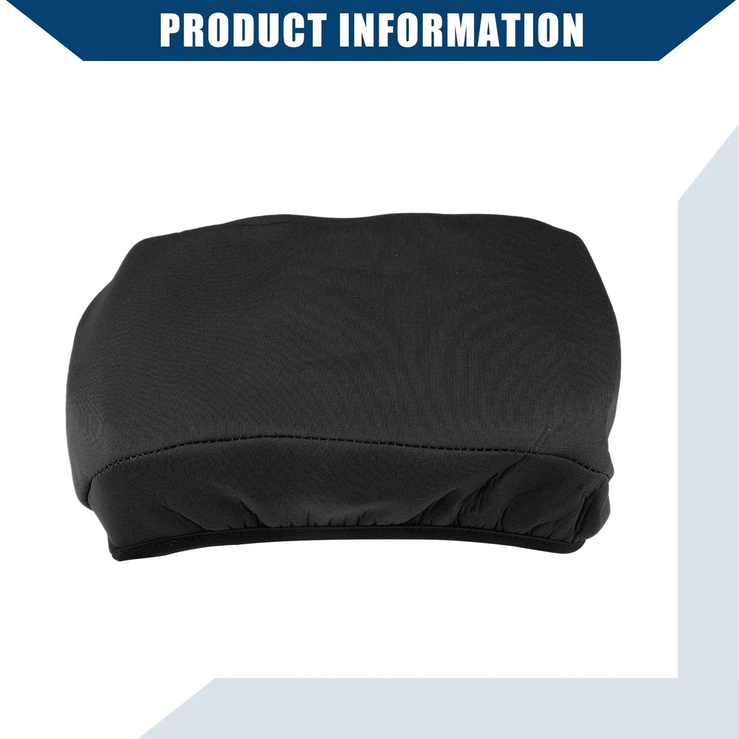 Center Console Armrest Cover for Ford Fusion (2010-2012) - Neoprene Black