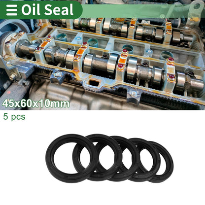 Oil Seal 45x60x10mm Seal Ring Rotary Shaft Seal NBR Rubber