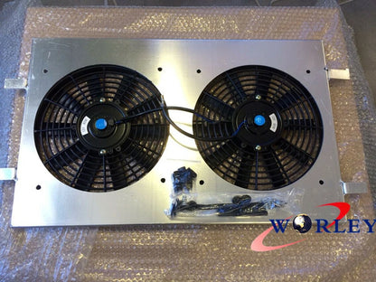 Aluminum Shroud & Fans for 2004-2006 Holden Commodore VZ LS1 LS2 SS V8