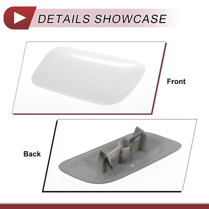 Front Left Washer Nozzle Cover for Lexus LX570 (2008-2011) - White 1 Pcs