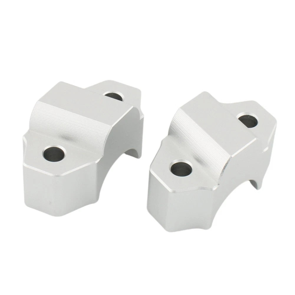 Chrome Handlebar Raiser Clamp for Yamaha XT1200Z XTZ1200 (2010-2024)