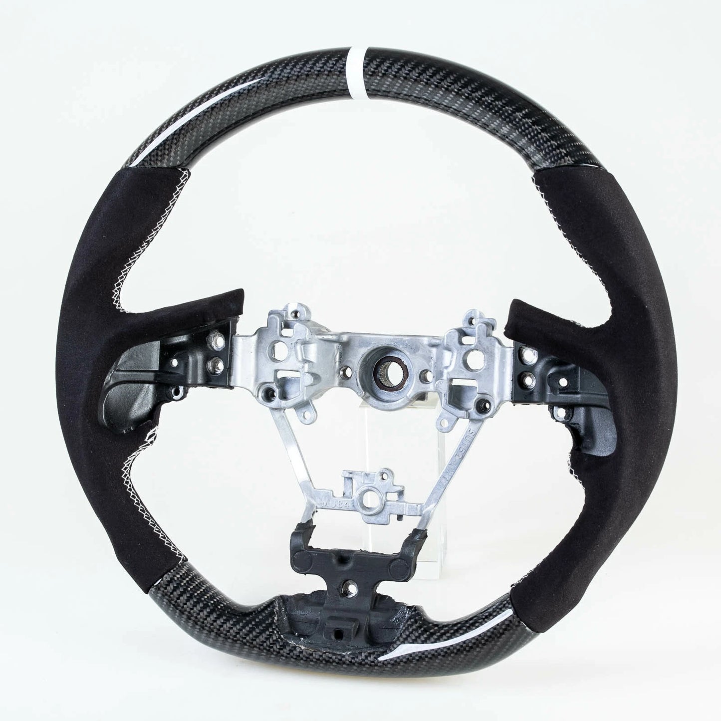 Carbon Suede Steering Wheel for Subaru Impreza, Forester, Ascent, Crosstrek (2017-2023)