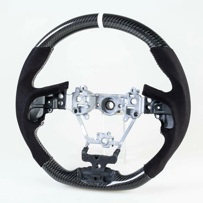Carbon Suede Steering Wheel for Subaru Impreza, Forester, Ascent, Crosstrek (2017-2023)