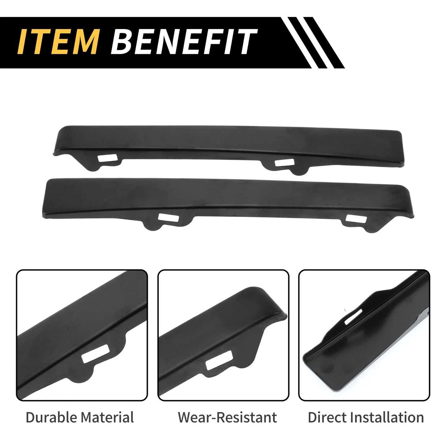 Front Bumper Grille Headlight Filler for Toyota Tacoma 2WD (2005-2015)